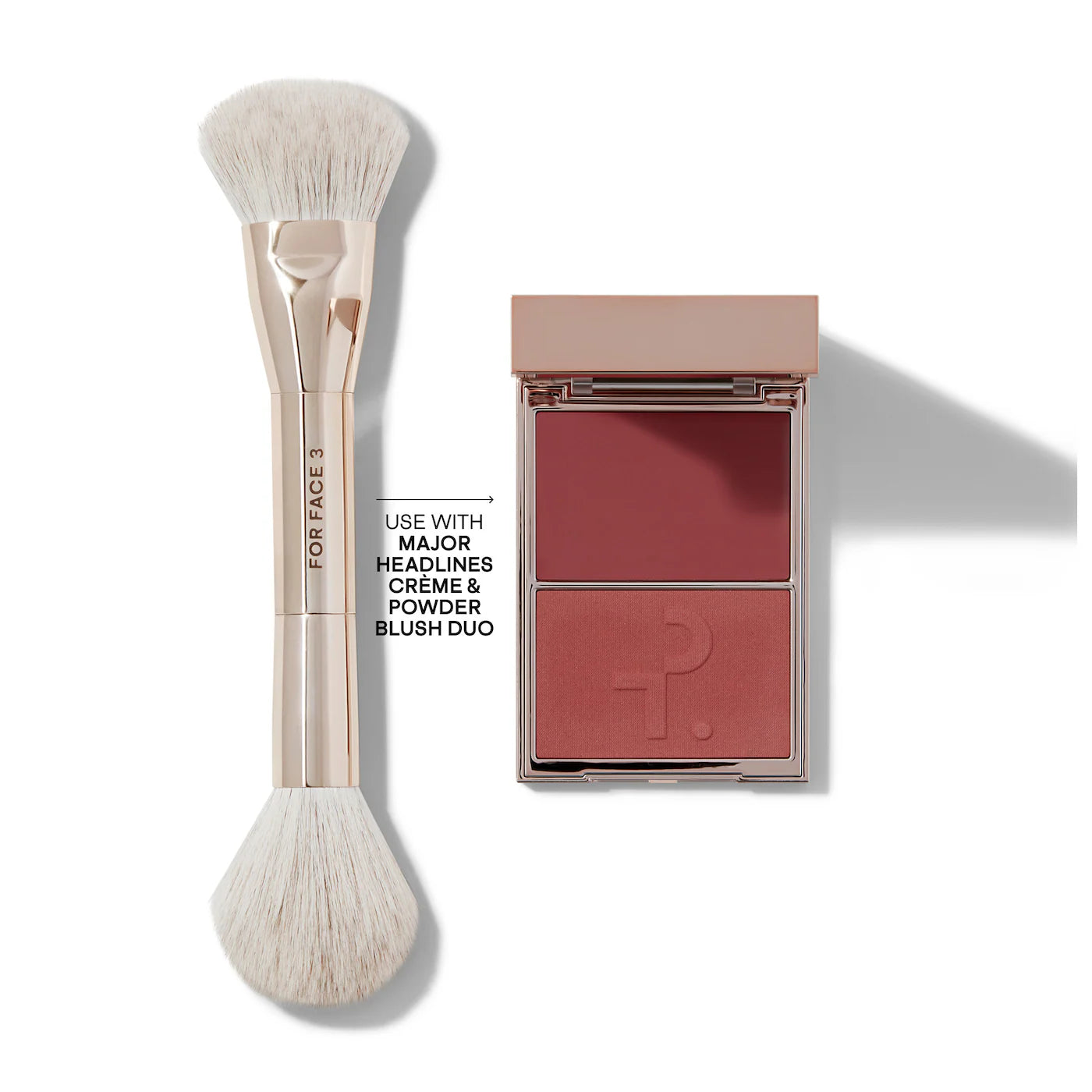 PATRICK TA - Dual Ended Blush Brush