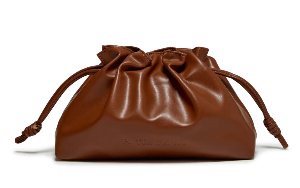PATRICK TA - THE ELEVATED CLUTCH IN BROWN